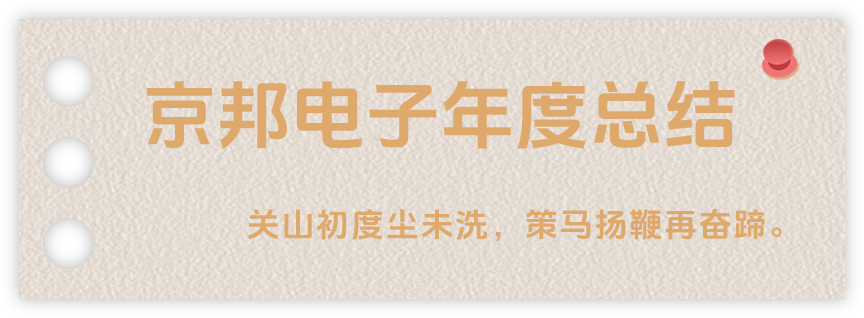 聲起領(lǐng)航，浴光前行，京邦電子2024年年度報(bào)告